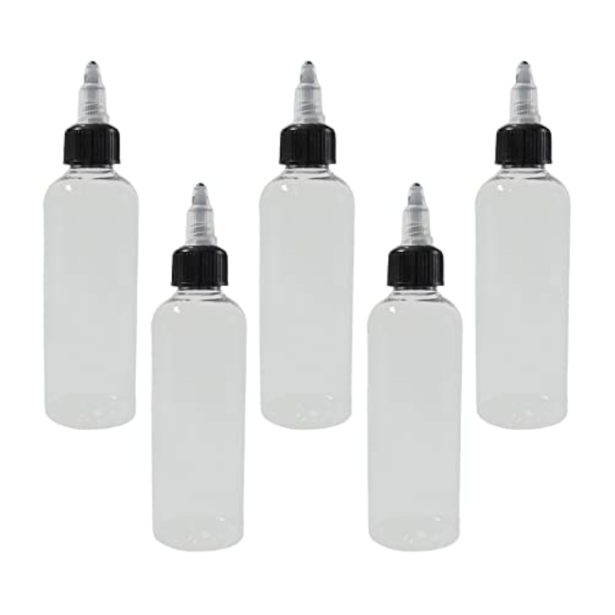 3x 5Pcs Paint Empty Bottle Pointed Leak Squirt