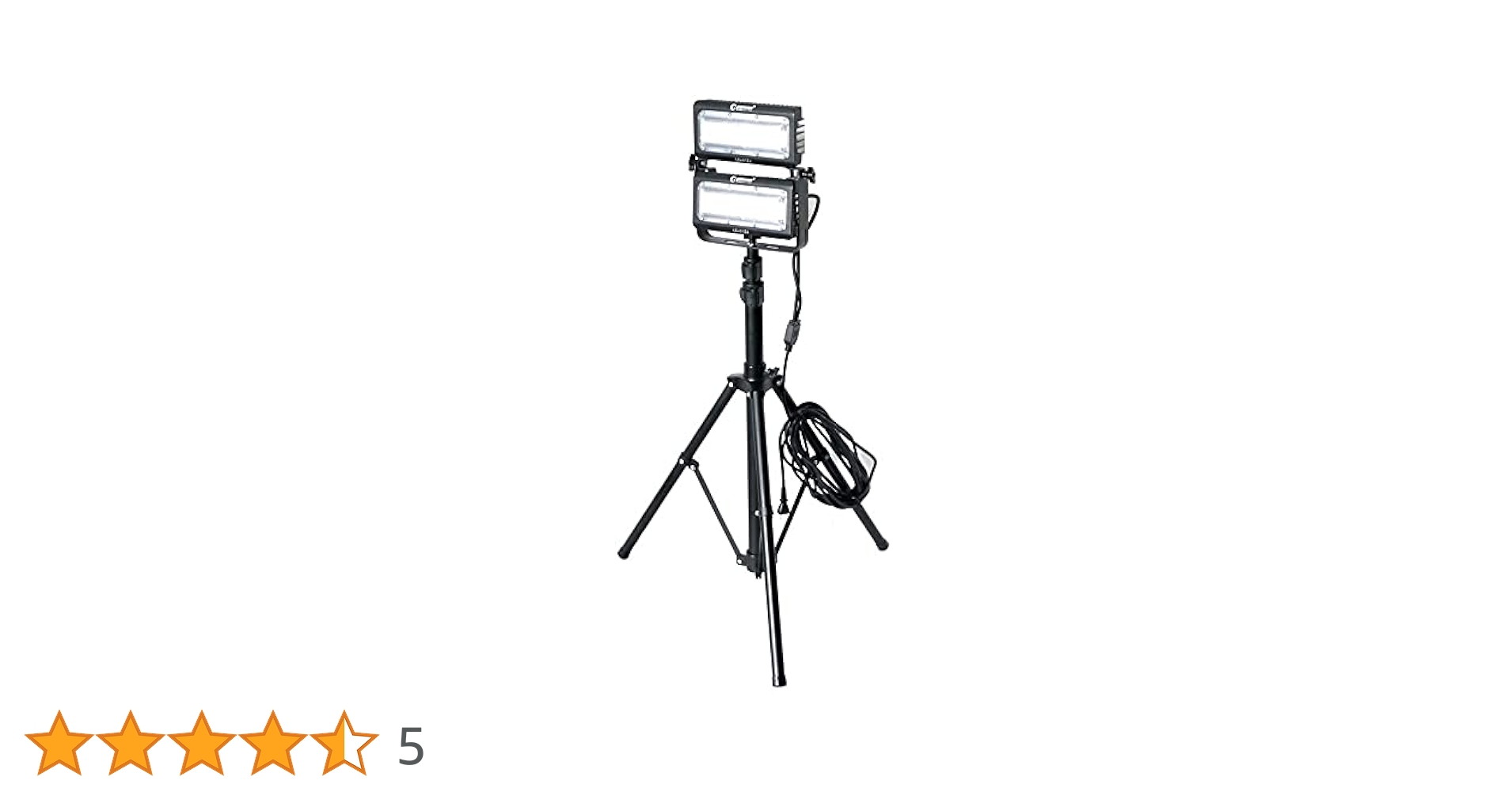 ☆LED移動式工事用照明 LD-01ZJ 値下げ☆ グッドグッズ(GOODGOODS) LD-01ZJ 100W 10000LM LED投光器 三脚