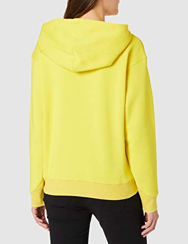 G-STAR RAW Damen Premium core hooded sw wmn ls Sweatshirt, Gelb (bright yellow cab C235-C339), M