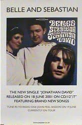 Music - Alternative Rock Posters: Belle and Sebastian - Jonathan - 76x51cm