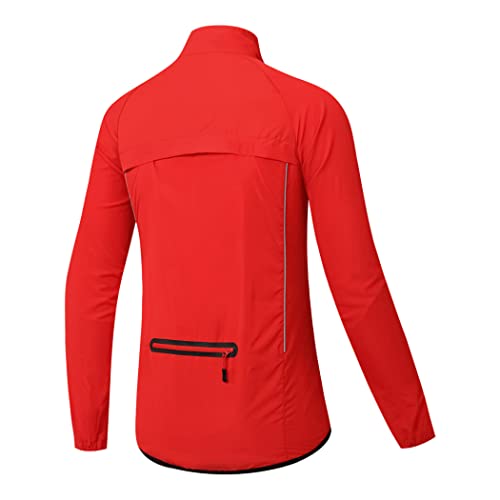 Chaqueta rompeviento para ciclismo hombre manga larga miniatura 3