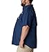Columbia Men's PFG Bonehead™ Short Sleeve Shirt — Tall,Carbon,Large Tall
