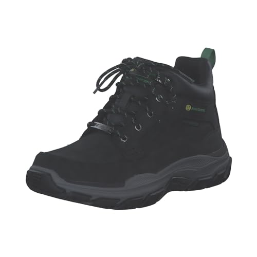 Image of Skechers Men's John Deere: Respected - Landin Waterproof Mid Top Leather Lace Up Boots