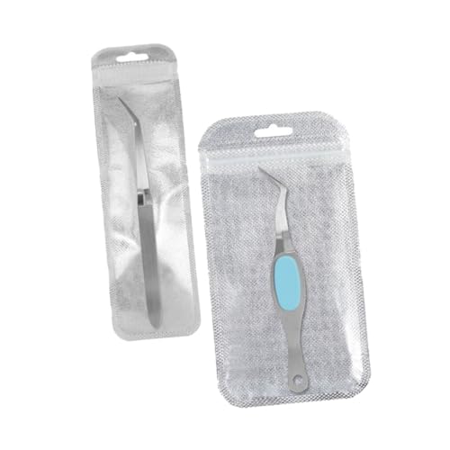Didiseaon Nail Shaping Tweezers Stainless Steel Material Manicure Tweezer Cuticle Pusher Tool Nail Art