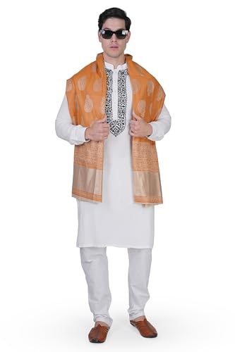 Image of Men's Kashmiri Wool Jamawar Shawl