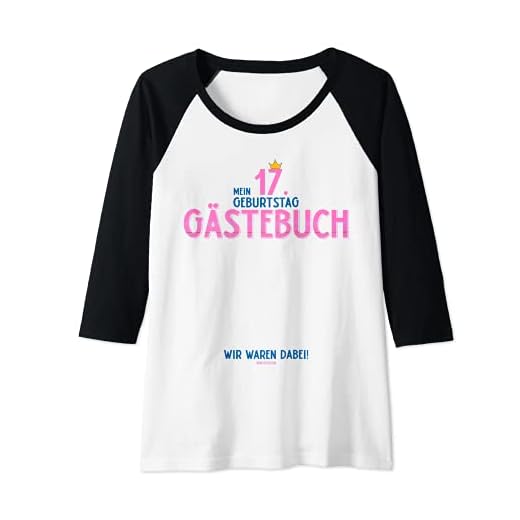 Mujer Libro de visitas de 17 cumpleaños para mujeres [2020] Camiseta Manga Raglan