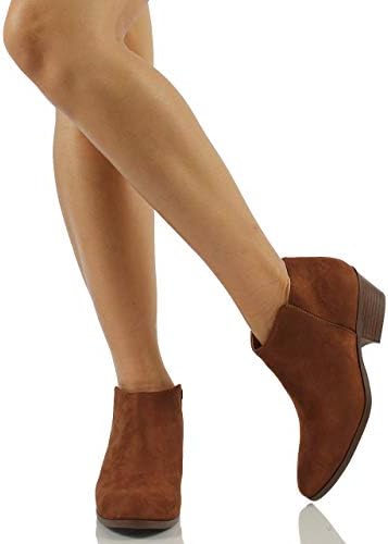 Soda Women's MUG Shoes Mug-S Fabric Closed Toe Ankle Fashion Boots (8.5) | Image 3