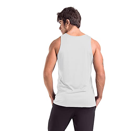Regata Basic Sports, FILA, Masculino, Branco/Prata, M