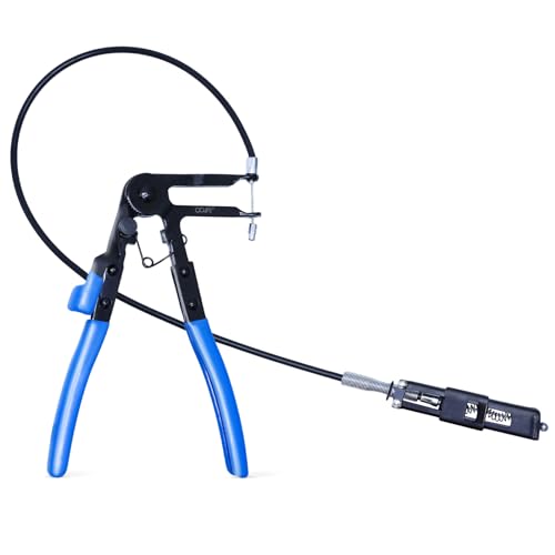 CCLIFE Pince à Collier de Serrage Durite pour automobiles avec câbles Bowden 630mm