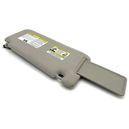Ezzy Auto Gray Left Driver Side Sun Visor for Infiniti QX80 QX56 2011-2016