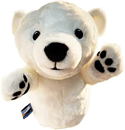 dinofactory Anagom Golf Head Cover Polar Bear Driver Headcover with Lovely Paw