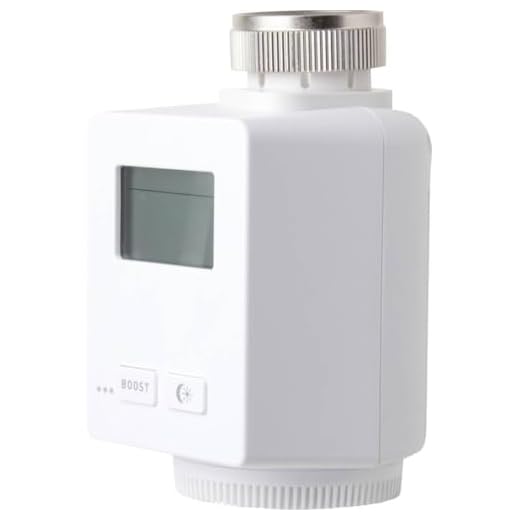 Lupus Electronics 12130 Lupus Heizkörperthermostat V2 für die XT Alarmanlagen (Funk Heizungssteuerung, Smarthome Thermostat)