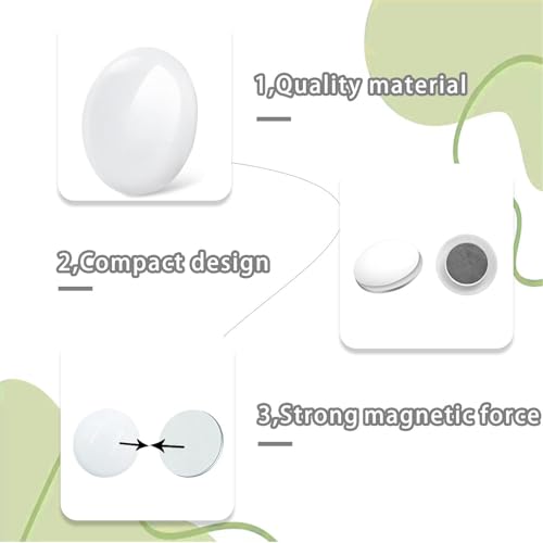 6 Paar Duschvorhang Beschwerer,Duschvorhang Gewichte,DuschvorhangMagnet,Vorhang Beschwerer Outdoor,wasserdichte Vorhang Gewichte für Tischdecke Vorhänge (4cm,Weiß)