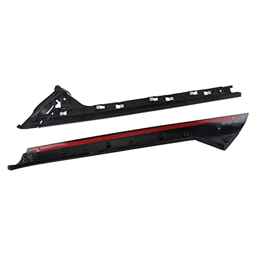 image for DOLKSN A-Pillar Front Molding Windshield w/Side Tape Fit for 2011-2019