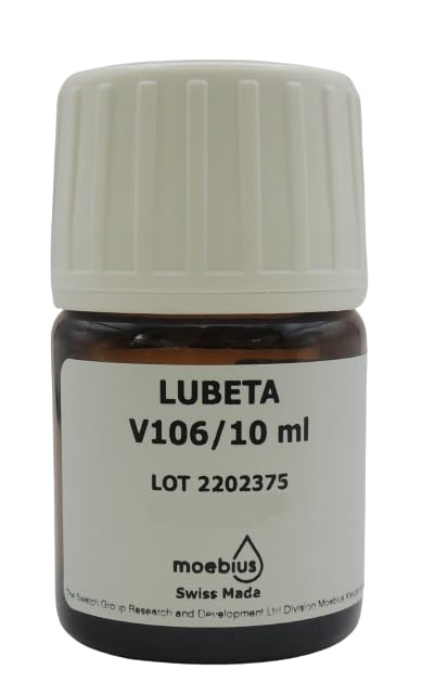 Lubeta V106 Moebius KD89 solution de lubrification au trempé d'horlogerie 10ml