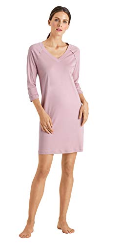 Hanro Women's Pure Essence 3/4 Sleeve Gown