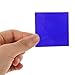 TOYANDONA 2pcs Glass Sheet Experiment Device Cobalt Glass Replacement Physical Experimental Equipment Plate Labs Physical Tool School Supply Blue