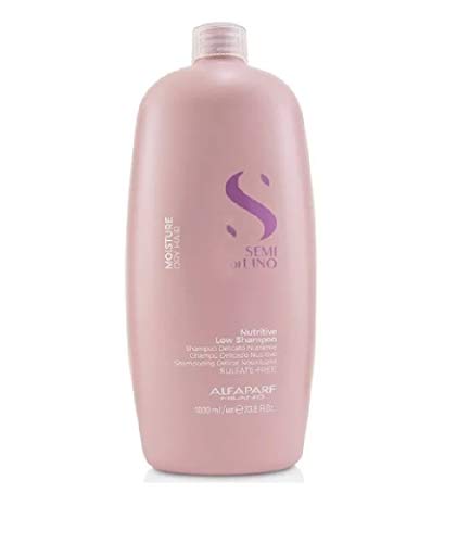 Alfaparf Semi Di Lino Moisture: Shampoo Nutritivo 1L para Cabelos Secos Alfaparf Semi Di Lino Moisture: Shampoo Nutritivo 1L para Cabelos Secos