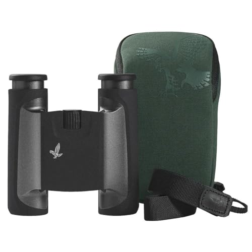 SWAROVSKI OPTIK 10x25 CL Pocket Binoculars with Wild Nature Field Bag (Anthracite)