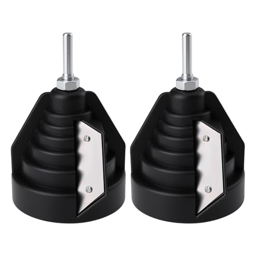 Image of VGOL 2Pcs PE Pipe Deburrer Chamfering with Drill for 20-63mm Pipe 7.5x7.3cm