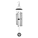 The Wind Chime CO Deep Tone Sympathy Wind Chime with 6 Andonized Aluminum Tubes Tuned Soothing Melody, Memorial Wind Chimes for Outside Decoration (Patio, Graden, Yard) 40