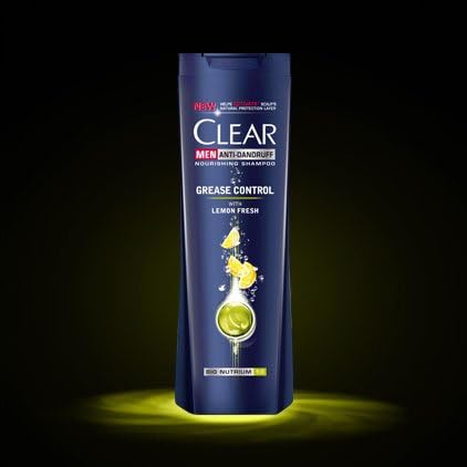 Clear Shampoo With Lemon Extract for Scalp Protection and Grease Control (400ml/13.52oz)