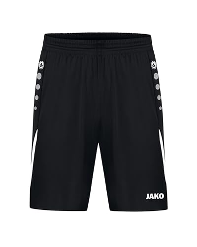 JAKO Damen Sporthose Challenge, Schwarz/Weiß, 38-40
