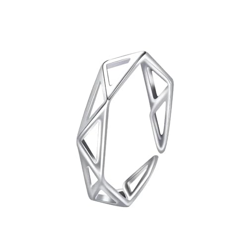 Anneaux Ring Bijoux Femmes Hommes bague ouverte réglable mixte