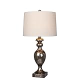Martin Richard W-6252GL Fangio Lighting's Textured Resin Urn Table Lamp, 28