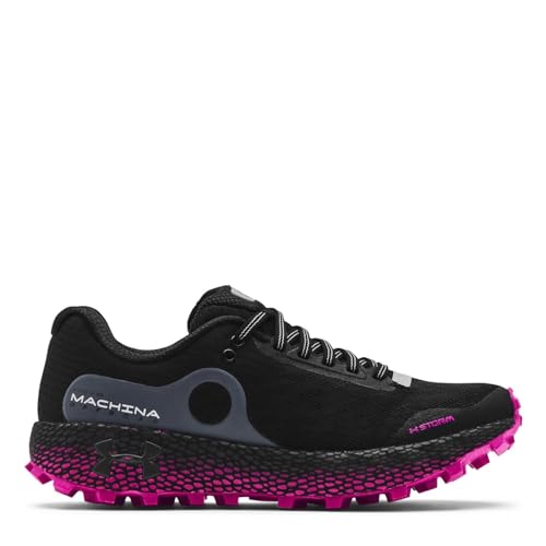 Under Armour Womens HOVR Machina OR Trainers Black 4 UK