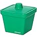 Argos Technologies Polarsafe EVA Foam Rectangular Ice Pan with Lid, 1 L, Green