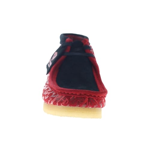 Clarks X Popcaan Originals Wallabee Boot Red Camouflage3