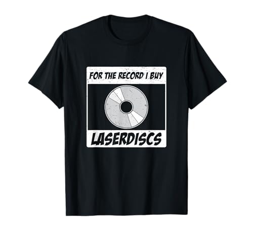 Para el registro Compro Laserdiscs Awesome Laserdisc Collectors Camiseta