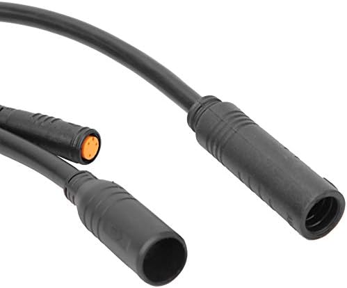 Close-up of waterproof connectors on Sorand Brushless Motor Controller