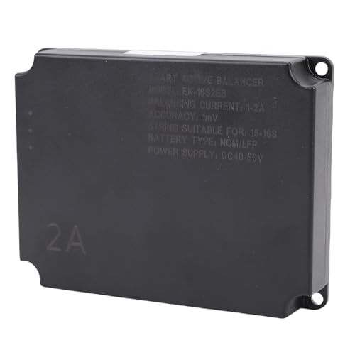 Ecualizador Activo Eujgoov, Equilibrador Inteligente de Baterías Li-Ion con Precisión de 1 mV, 15-16S, 2 A, para Baterías NCM, LFP y LTO, para Vehículos Recreativos, Paneles Solares y Sistemas UPS miniatura 2