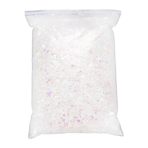 QUARKZMAN Natale Finta Neve Scintillio 8.8 Oz Indoor Colorato Display Invernale Polvere Riempimento Neve per Decorazione in Fibro Ornamento Invernale Neve 1 Pz