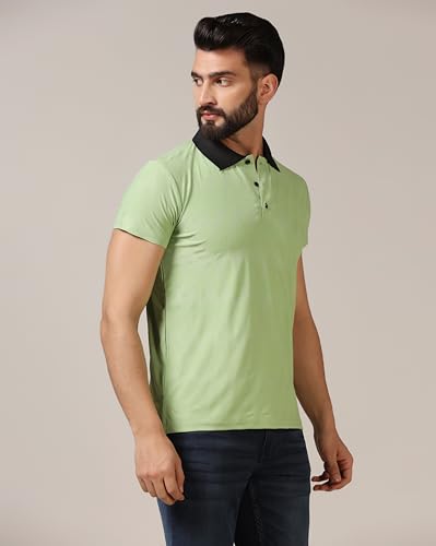 Image of TOPLOT Men's Regular Fit Polo T-Shirt