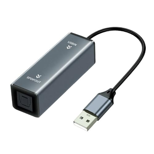 USB a to SPDIF �A�_�v�^�[ �R���o�[�^�[ �N�C�b�N �C���X�g�[�� �|�[�^�u�� 24 �r�b�g 96kHz �A�_�v�^�[ �e���r�p PC �R���o�[�^�[