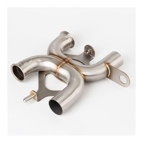 Tubo de escape medio de acero inoxidable optimizado para Thruxton R y T120 EFI