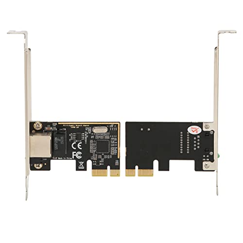 SUNGOOYUE Tarjeta de Red PCIe Gigabit, Adaptador Ethernet RJ45 10/100/1000 Mbps miniatura 5