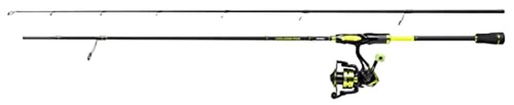Colors MX Spinnrute und Rolle Combo – Raubfisch-Spinnangel-Setup – Barsch, Forelle, Hecht, Zander