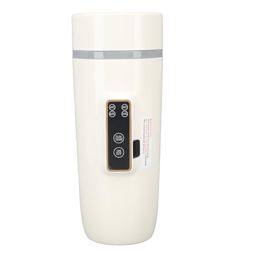 Tetera eléctrica de viaje portátil 350ml beige miniatura 3