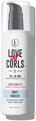 Love Ur Curls All in One Curl Cream Styler for Curly Hair - Fragrance Free