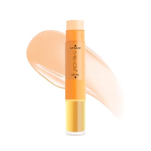 Image of ME-ON Juicy Lips Duo | pH Lip Balm + Lip Oil Combo | Hydrating & Nourishing | Non-Sticky Gloss | For Dry & Chapped Lips | Soft, Glossy Finish | Travel-Friendly Lip Care (6.1 gm, Golden Kiwi)