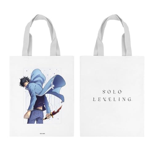 Sac Crunchyroll tote bag mixte grand format en tissu résistant noir