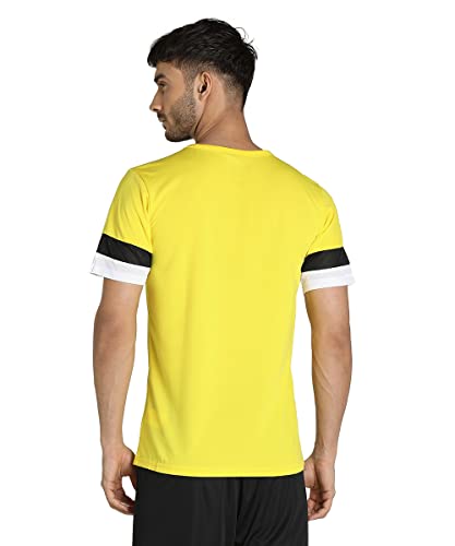 PUMA 704932 Teamrise Jersey, Cyber Yellow-pumablack-White, XL