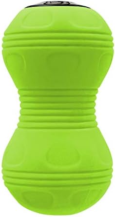 Sedona, 4-Speed Vibrating Massage Ball, Electric Rechargeable Portable Peanut Dual Foam Roller for Deep Tissue Recovery, Pain Soreness Myofascial Acumobility for Hips Feet Arms Back Neck Waist, Green