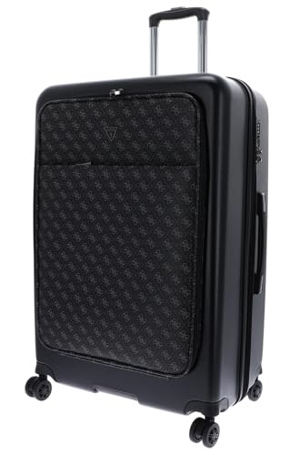 GUESS Vezzola 28 8-Wheeler Coal grande valise trolley rigide 4 roues doubles