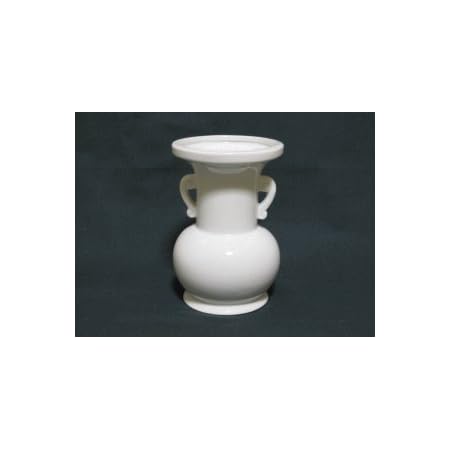 Amazon 仏花瓶 白 ５寸 高さ15 1cm 仏具 仏壇用品 仏壇 供養 お供え お盆 お彼岸 花立 華瓶 オンライン通販