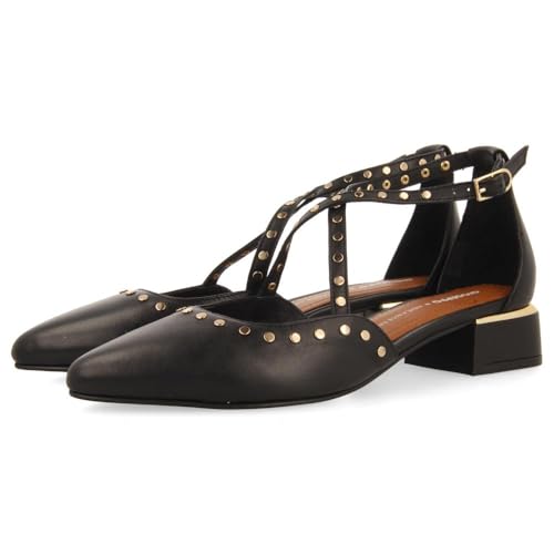 GIOSEPPO Bailarinas Tachuelas TACÓN BAJO Piel HOLBAEK